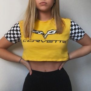 Corvette crop top